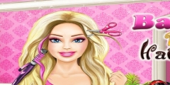 Barbie Saçını Kesme oyunu Resim fotoğraf
